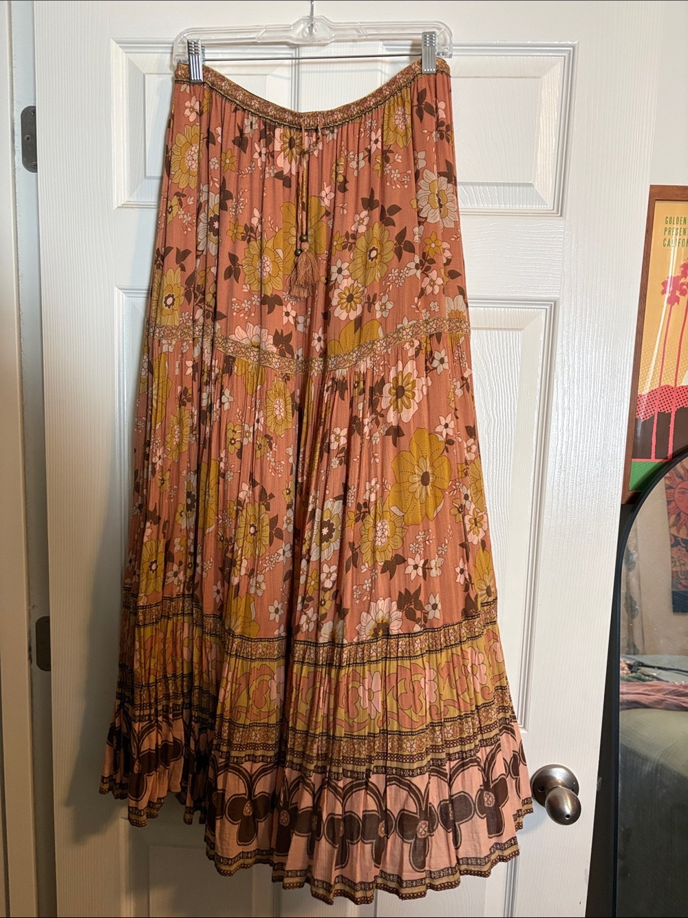 Spell & The Gypsy Buttercup Maxi Skirt L